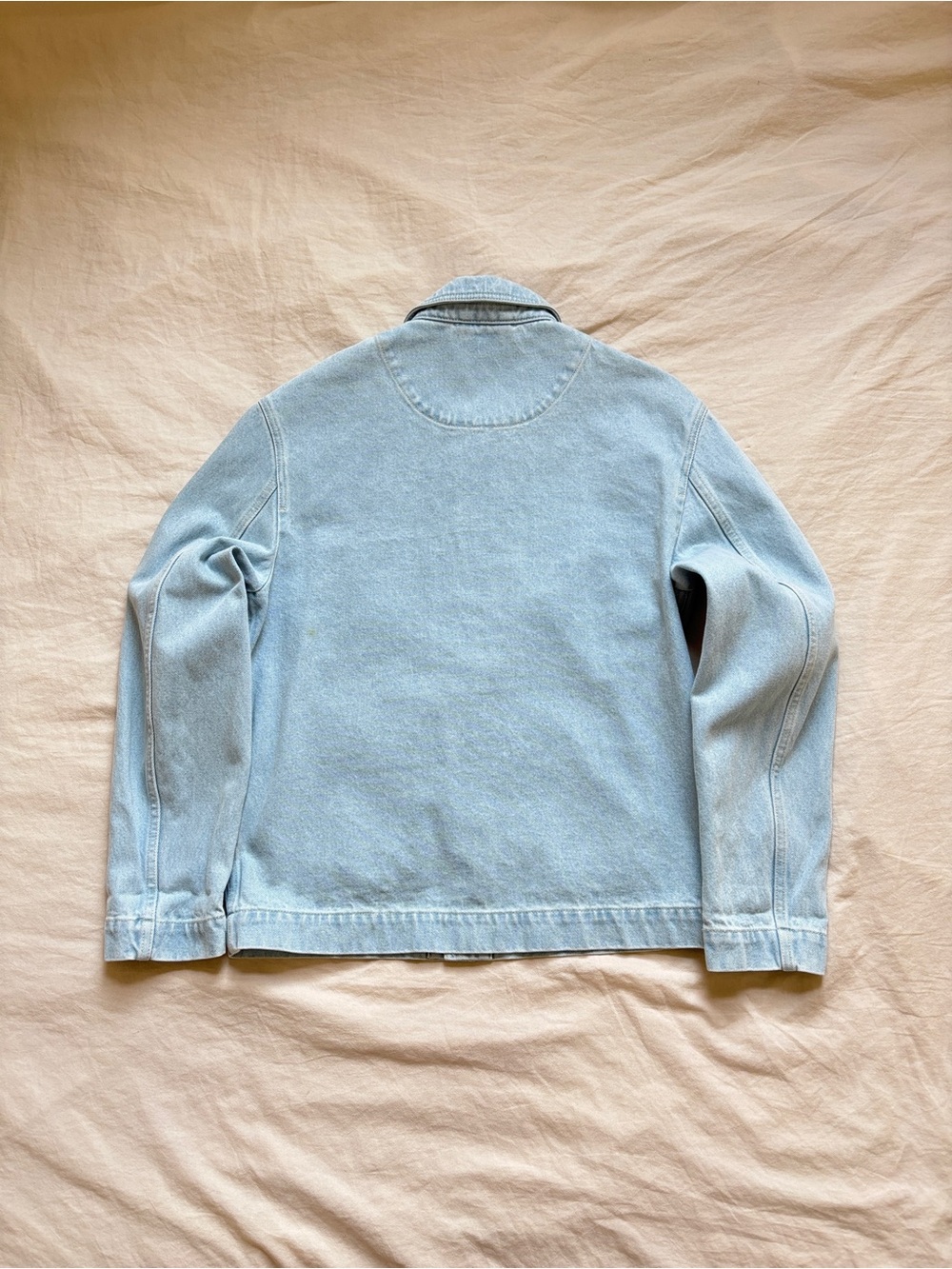 Nanushka Light Blue Denim Chore Jacket Size S - Picture 2 of 6